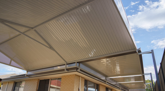 Combination gable patio perth design example