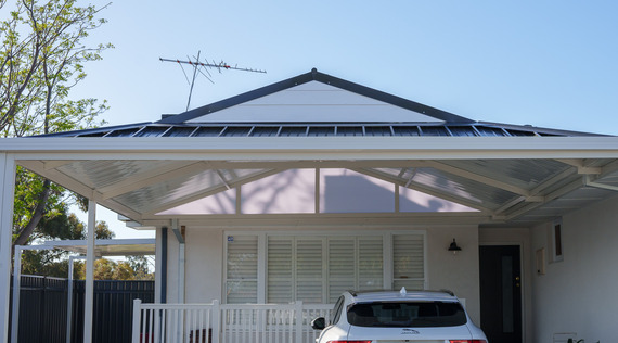 Dutch gable patio perth design example